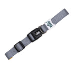 Padded Adjustable Collar for Dogs, Puppies & Cats (Gray)