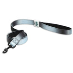 Padded Leash for Dogs, Cats & Puppies (Black & Gray)
