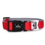 Padded Adjustable Collar for Dogs, Puppies & Cats (Red)