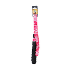 Shock Absorbing Stretch Leash, 2.5 Feet (Pink)