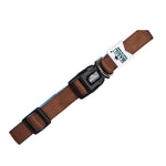 Padded Adjustable Collar for Dogs, Puppies & Cats (Brown)