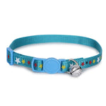 Basil Printed Adjustable Collar for Puppies & Cats – Stylish & Comfortable Design