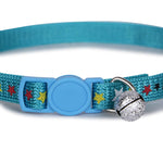 Basil Printed Adjustable Collar for Puppies & Cats – Stylish & Comfortable Design