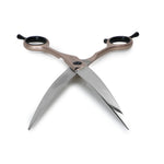 Basil Professional Gold Curved Scissors – Precision Grooming Shears for Pets - The Basil Pet Care