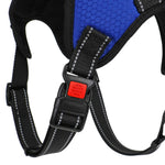 BASIL No-Pull Dog Harness with Handle – Adjustable, Durable, and Comfortable (Blue)