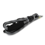 BASIL Rope Leash for Dogs, 4 Feet (Black & Gray)