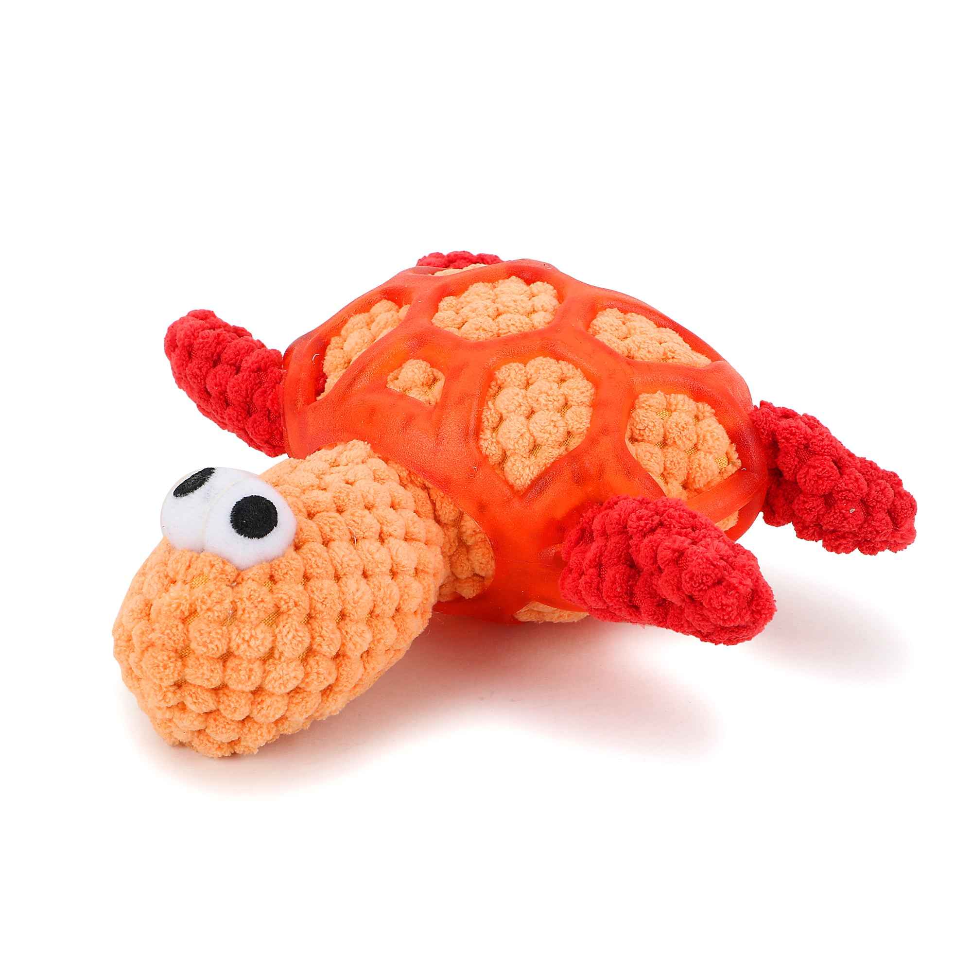 Buy Best Plush Toy for Pups, Tortoise Soft Plush Chew Dog Toy