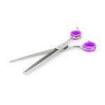 Chunker Grooming Scissors for Dogs & Cats – 7” Stainless Steel - The Basil Pet Care