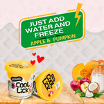 BASIL Cool Lick Dog Ice-Cream with Added Prebiotics, Apple & Pumpkin