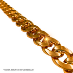 BASIL Gold Dog Jewelry – Lightweight Glam, No Metal Chain - The Basil Pet Care