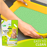BASIL PURRfect Scoop Cat Litter, Eco-Friendly & Biodegradable TOFU Cat Litter, 7 Ltr