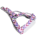 BASIL Zig-Zag Print Padded Harness, Purple