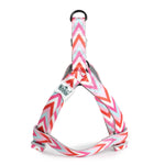 BASIL Zig-Zag Print Padded Harness, Red