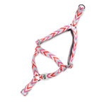 BASIL Zig-Zag Print Padded Harness, Red