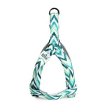 BASIL Zig-Zag Print Padded Harness, Green