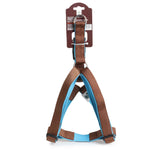 Basil Padded Dog Harness – Brown, Adjustable & Comfortable No-Pull Harness for Walking and Training Dogs of All Sizes