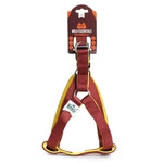 Basil Padded Dog Harness – Maroon, Adjustable & Comfortable No-Pull Harness for Walking and Training Dogs of All Sizes