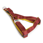 Basil Padded Dog Harness – Maroon, Adjustable & Comfortable No-Pull Harness for Walking and Training Dogs of All Sizes