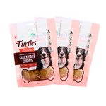 BASIL Turtle with Peanut Butter Guilt-Free Treat for Dogs & Puppies | 94 Grams