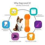 BASIL Dumbbell Toy with Hollow Centre for Treats