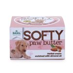 BASIL Softy Paw Butter for Dogs & Cats, 50Gms - Soothing Moisturizer for Paws and Noses - The Basil Pet Care