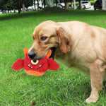 BASIL Plush Monster Ball with TPR Small Squeaky Ball Inside