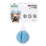 BASIL Solid Ball with Hollow Centre & Grooves in Sides for Treats