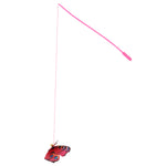BASIL Cat Teaser Stick with Butterfly and Bell - The Basil Pet Care