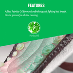 BASIL Dental Care Twisted Chew Sticks for Dogs & Puppies | 200 Grams - The Basil Pet Care