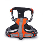 No-Pull Vest Reflective Handle Harness - Orange