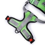 No-Pull Vest Reflective Handle Harness - Green