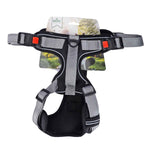 No-Pull Vest Reflective Handle Harness - Black