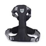 No-Pull Vest Reflective Handle Harness - Black