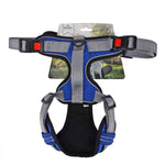 No-Pull Vest Reflective Handle Harness - Blue