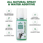BASIL Spearmint Mouth Freshening Spray for Dogs, 130ml
