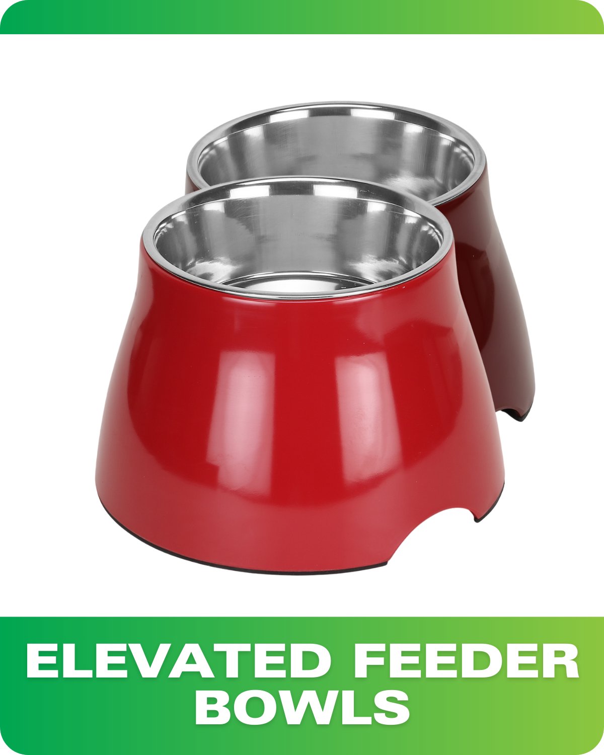 ELEVATED FEEDER BOWLS