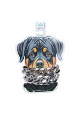 Basil Silver Dog Jewelry – Lightweight Glam, No Metal Chain
