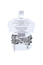 Basil Silver Dog Jewelry – Lightweight Glam, No Metal Chain