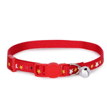 Basil Printed Adjustable Collar for Puppies & Cats – Stylish & Comfortable Design