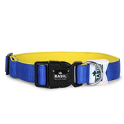 Padded Adjustable Collar for Dogs, Puppies & Cats (Blue)