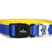 Padded Adjustable Collar for Dogs, Puppies & Cats (Blue)