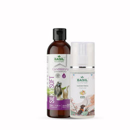 Dog Hygiene Bundle with Silky Shampoo & Long-Lasting Perfume