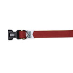 Padded Adjustable Collar for Dogs, Puppies & Cats (Maroon)