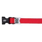 Padded Adjustable Collar for Dogs, Puppies & Cats (Red)