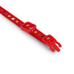 Basil Printed Adjustable Collar for Puppies & Cats – Stylish & Comfortable Design