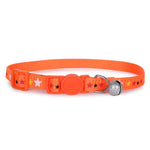 Basil Printed Adjustable Collar for Puppies & Cats – Stylish & Comfortable Design