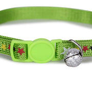 Basil Printed Adjustable Collar for Puppies & Cats – Stylish & Comfortable Design
