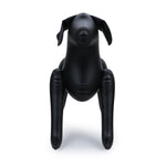 Dummy Dog Inflatable Pet Shop Display Mannequin for Dog Clothing and Accessories (Black) - The Basil Pet Care