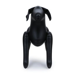 Dummy Dog Inflatable Pet Shop Display Mannequin for Dog Clothing and Accessories (Black) - The Basil Pet Care