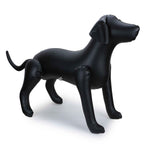 Dummy Dog Inflatable Pet Shop Display Mannequin for Dog Clothing and Accessories (Black)